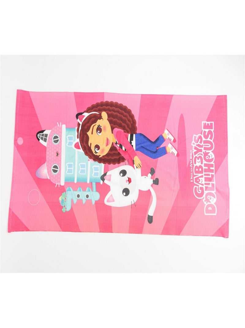 Serviette de plage - Gabby Et Son Chat - 70x140 cm Multicolore - Kiabi