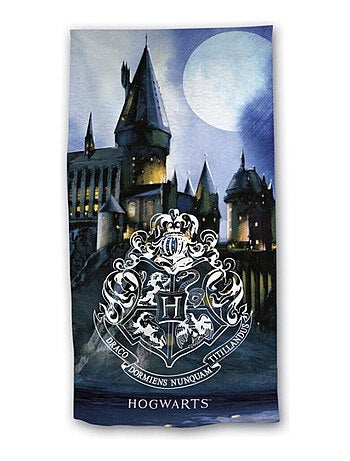 Serviette de plage - Harry Potter - Blason - Hogwarts- - Ecole - 70x140 cm