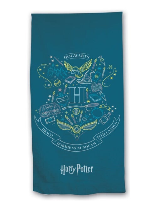 Serviette de plage - Harry Potter - Blason -Hogwarts- - 70x140 cm - Kiabi Serviette de plage - Harry Potter - Blason -Hogwarts- - 70x140 cm - Kiabi