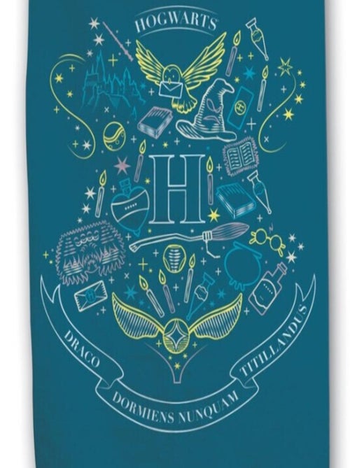Serviette de plage - Harry Potter - Blason -Hogwarts- - 70x140 cm - Kiabi Serviette de plage - Harry Potter - Blason -Hogwarts- - 70x140 cm - Kiabi