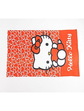 Serviette de plage - Hello Kitty Coeur - 70x140 cm