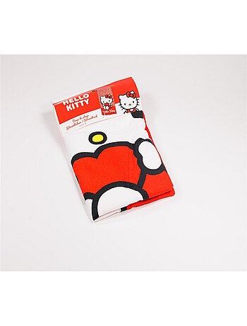 Serviette de plage - Hello Kitty Coeur - 70x140 cm