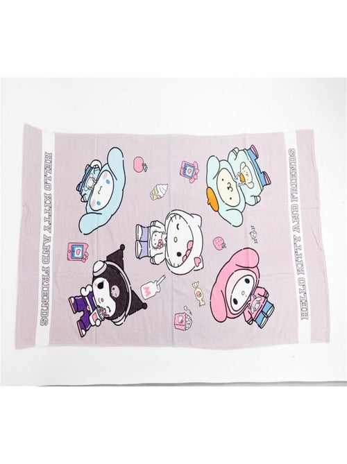 Serviette de plage - Hello Kitty et ses amis - 90x170 cm - Kiabi