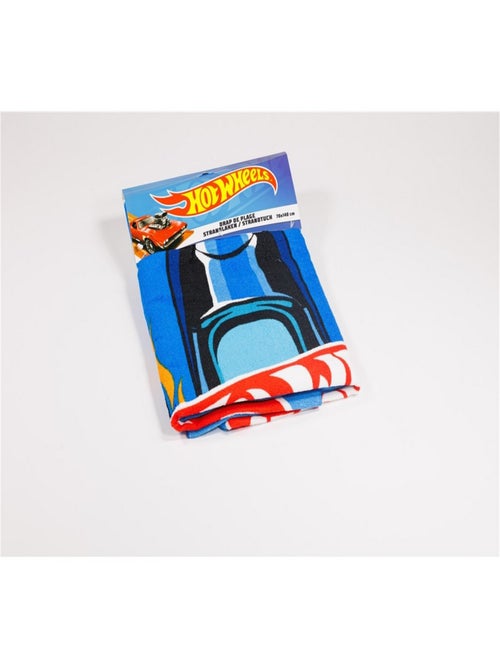 Serviette De Plage - HOT WHEELS Voiture de course - 70x140 cm - Kiabi