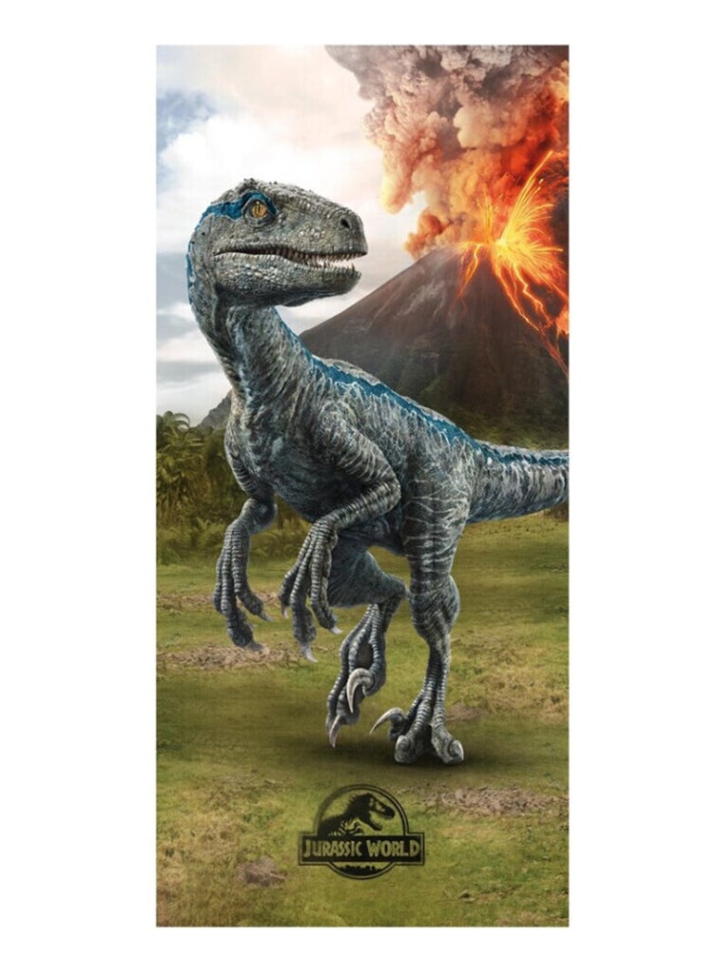 Serviette de plage - Jurassic World - 70x140 cm Multicolore - Kiabi