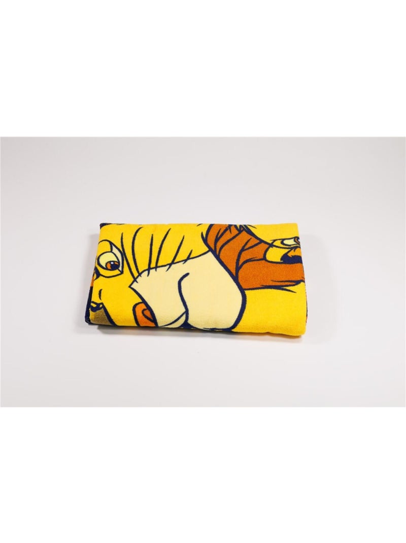 Serviette de plage - Le Roi Lion - I'm The King - 70x140 cm Multicolore - Kiabi