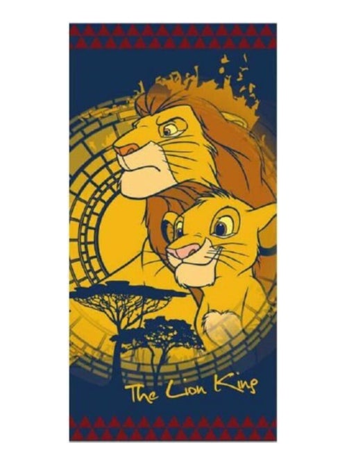 Serviette de plage - Le Roi Lion - Mufasa Et Simba - 70x140 cm - Kiabi Serviette de plage - Le Roi Lion - Mufasa Et Simba - 70x140 cm - Kiabi
