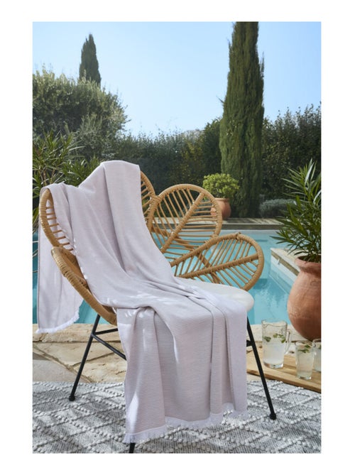 Serviette de plage - L'effet papillon - Coton - Kiabi