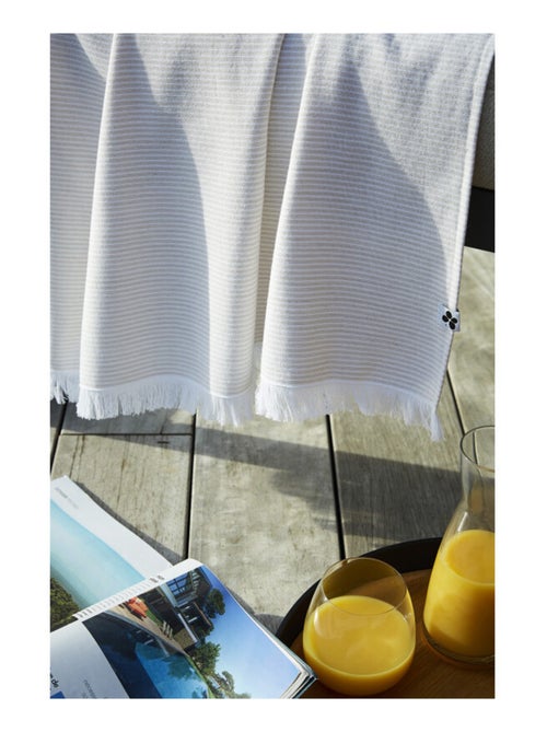 Serviette de plage - L'effet papillon - Coton - Kiabi