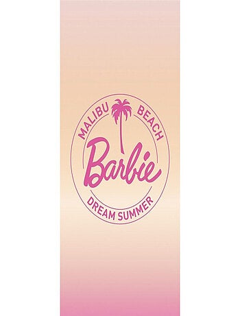 Serviette de plage - Logo Barbie - 70 cm x 140 cm
