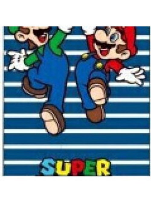 Serviette de plage - Mario & Luigi Victoire - 70x140 cm - Kiabi