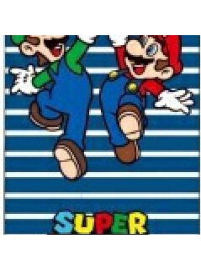 Serviette de plage - Mario & Luigi Victoire - 70x140 cm Multicolore - Kiabi