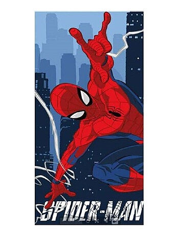 Serviette de plage - Marvel Spiderman En Ville - 70 cm x 140 cm