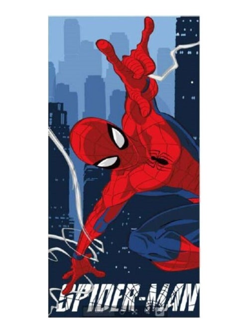 Serviette de plage - Marvel Spiderman En Ville - 70 cm x 140 cm - Kiabi Serviette de plage - Marvel Spiderman En Ville - 70 cm x 140 cm - Kiabi