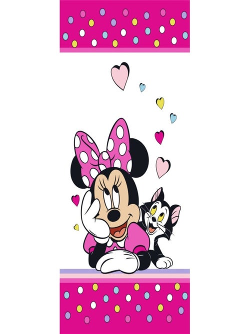 Serviette de plage - Minnie Couchée - 70x140 cm - Kiabi Serviette de plage - Minnie Couchée - 70x140 cm - Kiabi