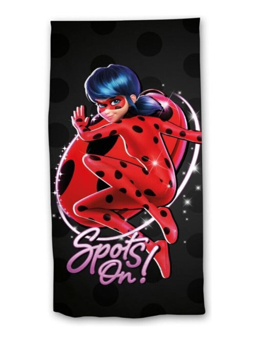 Serviette De Plage - Miraculous - Lady Bug - 70x140 cm - Kiabi
