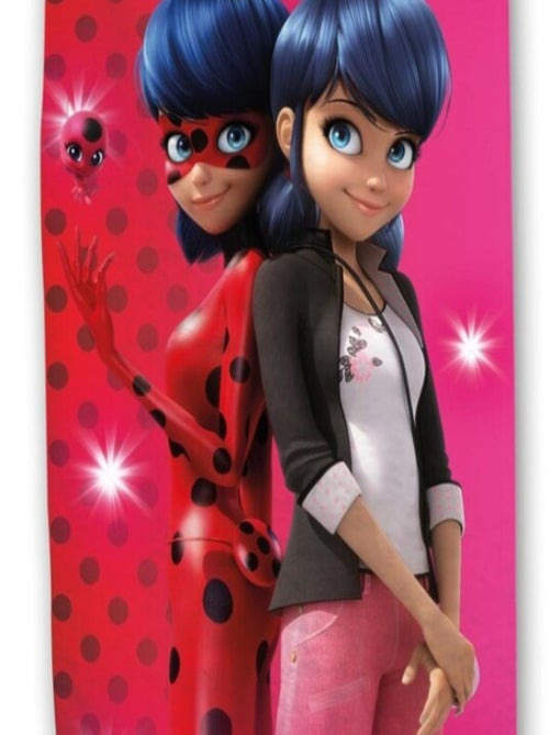 Serviette De Plage - Miraculous En Héroïne - 70x140 cm - Kiabi