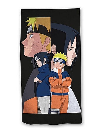 Serviette de plage - Naruto et Sasuke - 70x140 cm