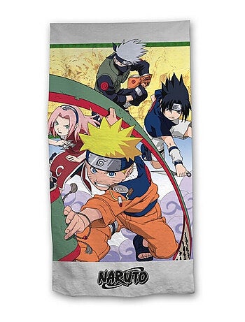 Serviette de plage - Naruto Et Ses Amis - 90X170
