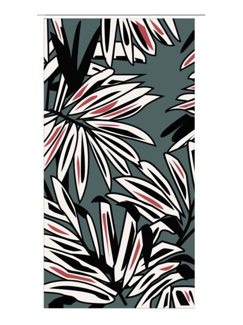 Serviette de plage - Palmiers - 90x170 cm - Kiabi