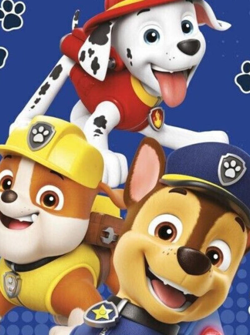 Serviette de plage - Pat' Patrouille - Chase, Marcus, Ruben - 70x140 cm Multicolore - Kiabi