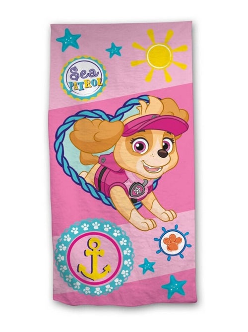 Serviette de plage - Pat'Patrouille - Stella au soleil - 70x140 cm - Kiabi
