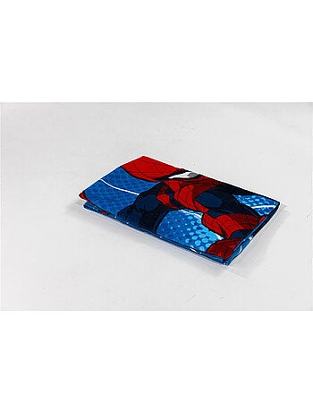 Serviette De Plage - Spider Man qui lance sa fils de soie avec des toiles d'araigne - 70x140 cm