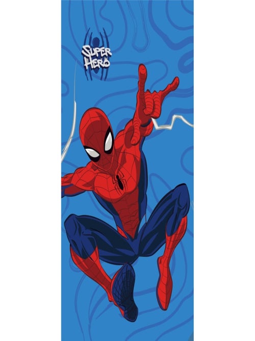 Serviette de plage - Spiderman Qui Grimpe - 70x140 cm - Kiabi