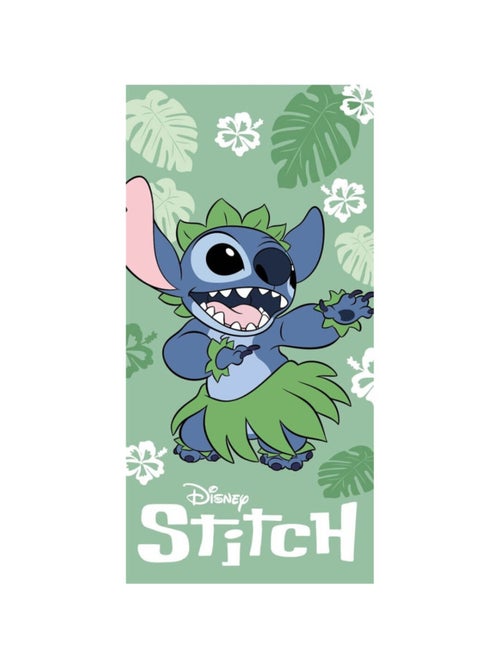 Serviette de plage - Stitch en train de danser avec une tenue hawaïenne - 70x140 cm - Kiabi Serviette de plage - Stitch en train de danser avec une tenue hawaïenne - 70x140 cm - Kiabi