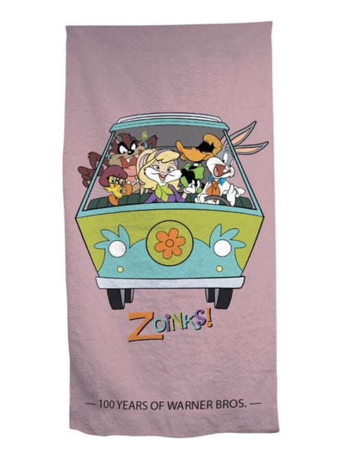 Serviette de plage - Warner Bros - 70x140 cm - Kiabi Serviette de plage - Warner Bros - 70x140 cm - Kiabi
