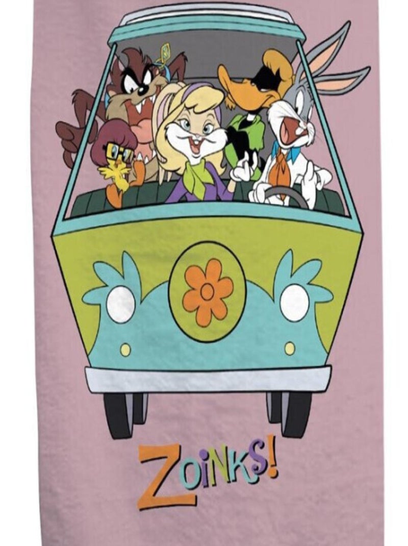 Serviette de plage - Warner Bros - 70x140 cm Multicolore - Kiabi