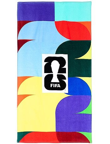 Serviette de plage 100% coton | licence officielle fifa world cup 2026