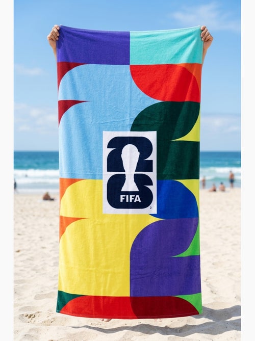 Serviette de plage 100% coton | licence officielle fifa world cup 2026 - Kiabi Serviette de plage 100% coton | licence officielle fifa world cup 2026 - Kiabi