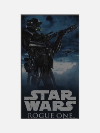 Serviette de plage 100% coton Stars Wars Disney cm