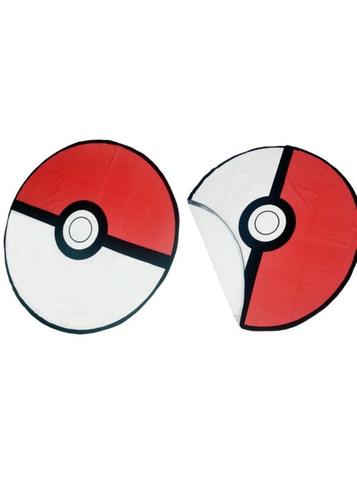 Serviette de plage 130 cm Pokéball Pokemon - Kiabi