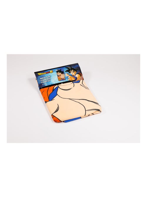 Serviette de plage 70x140 cm Bleu - Son Goku Dragon Ball Z - Kiabi