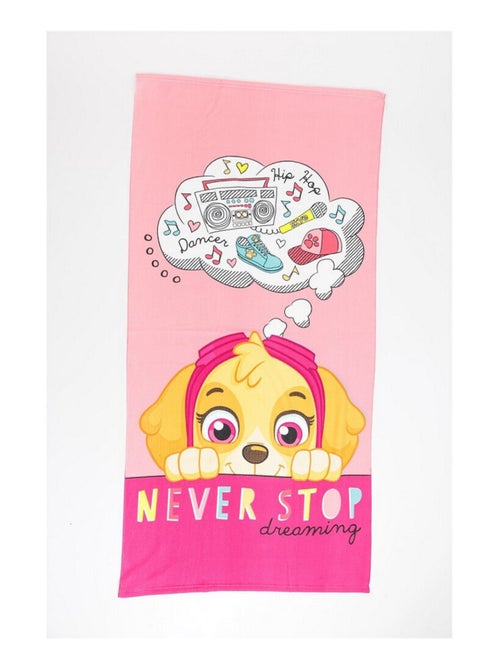 Serviette de plage 70x140 cm Pat'Patrouille Stella - Kiabi