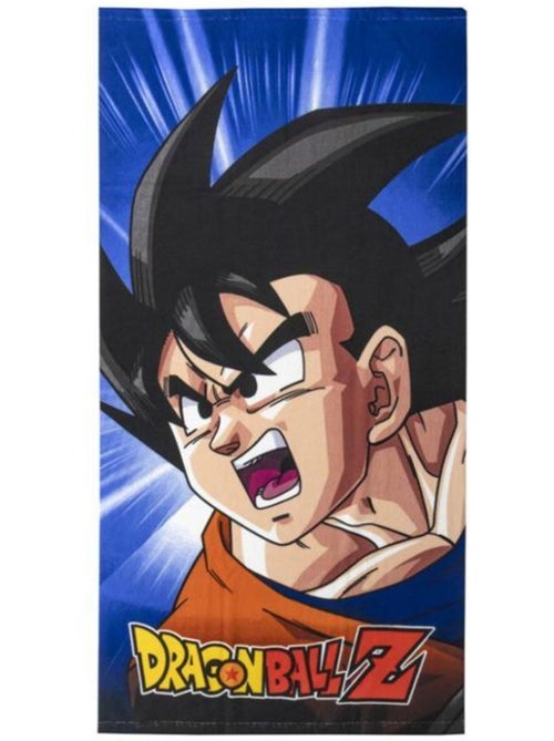 Serviette de plage 70x140 cm polyester Super Saiyan Goku - DRAGON BALL - Kiabi Serviette de plage 70x140 cm polyester Super Saiyan Goku - DRAGON BALL - Kiabi