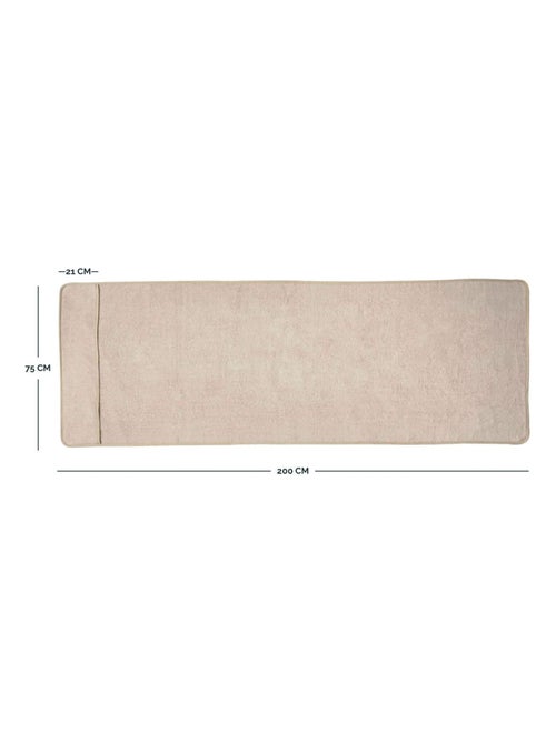 Serviette de plage à rabat pour transat de bain, 100 % coton - Vivezen - Kiabi
