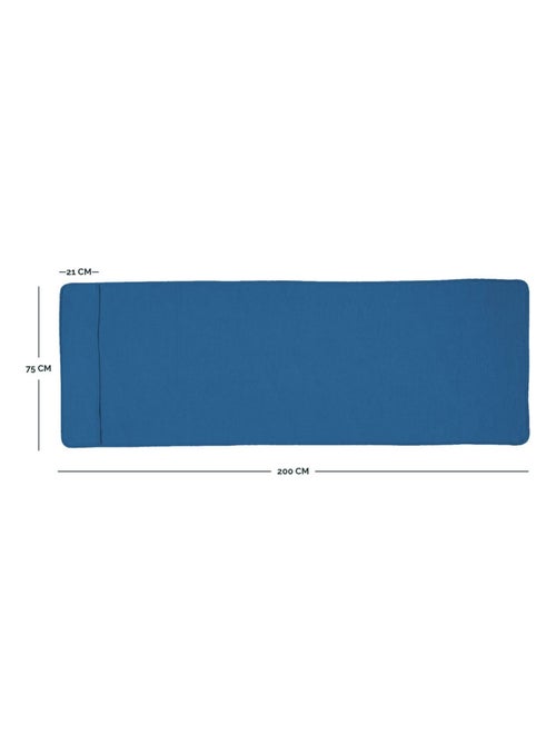 Serviette de plage à rabat pour transat de bain, 100 % coton - Vivezen - Kiabi Serviette de plage à rabat pour transat de bain, 100 % coton - Vivezen - Kiabi