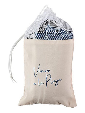 Serviette de plage avec ses piquets collection PLAYA