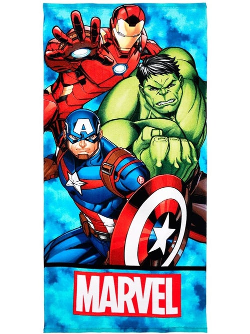 Serviette de plage avengers| licence officielle - Kiabi
