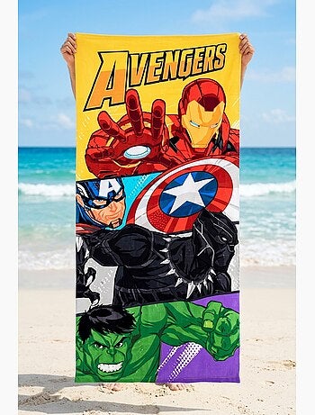 Serviette de Plage Avengers| Licence Officielle