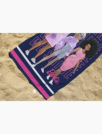 Serviette de plage Barbie Mattel 70x140 cm - 100% Coton - 300 GSM