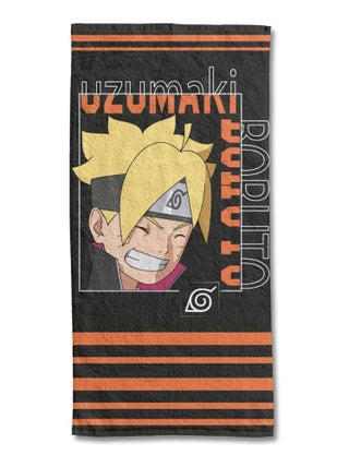 Serviette de plage Boruto Uzumaki 70x140 cm - 100% Coton - 300 GSM