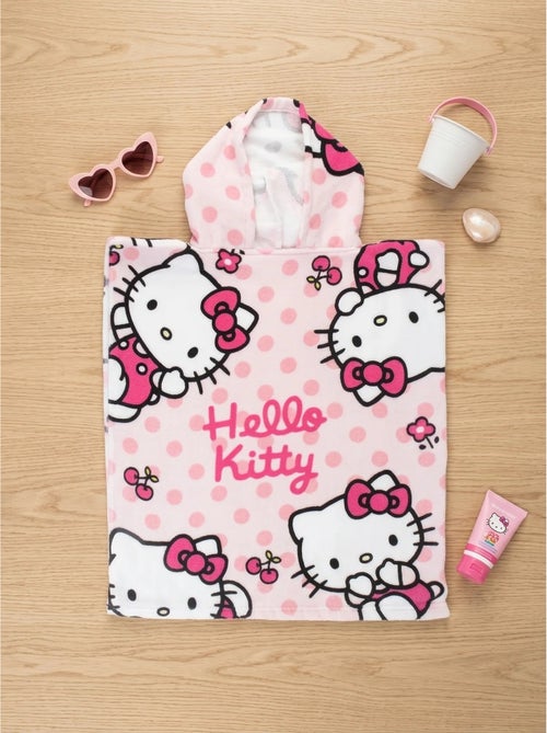 Serviette de plage en coton 115 x 50 cm hello kitty sanrio - Kiabi Serviette de plage en coton 115 x 50 cm hello kitty sanrio - Kiabi