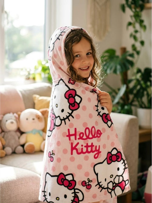 Serviette de plage en coton 115 x 50 cm hello kitty sanrio - Kiabi Serviette de plage en coton 115 x 50 cm hello kitty sanrio - Kiabi