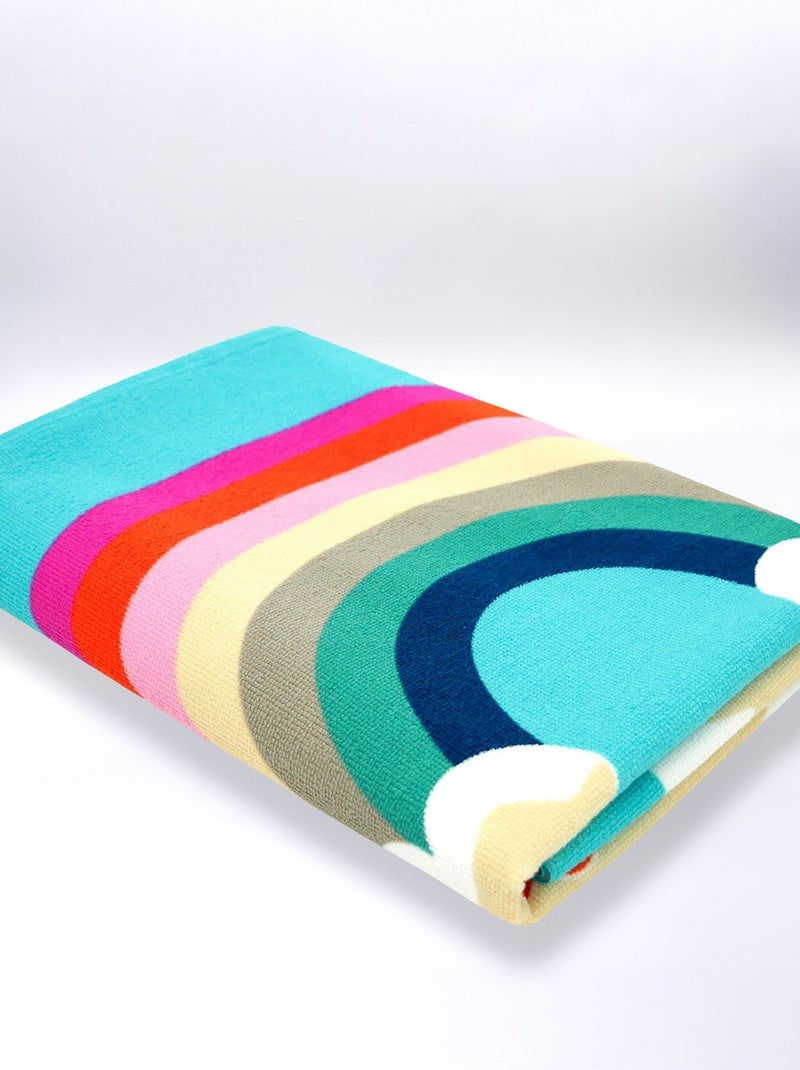Serviette de plage enfant microfibre Multicolore 70x140 250g/m² - Koala Multicolore - Kiabi