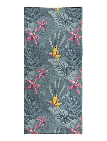 Serviette de plage éponge imprimé SUMMER AMAZONIA