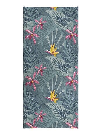 Serviette de plage éponge imprimé SUMMER AMAZONIA
